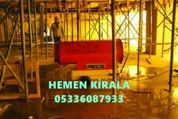 EDİRNE YOZGAT VE AKSARAY İNŞAAT MAZOTLU ISITICI KİRALAMA FANLI ISITICI