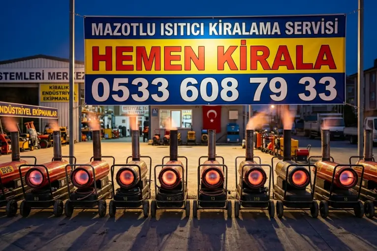 Adana Adıyaman Afyonkarahisar Kiralık Mazotlu Isıtıcı Kiralama