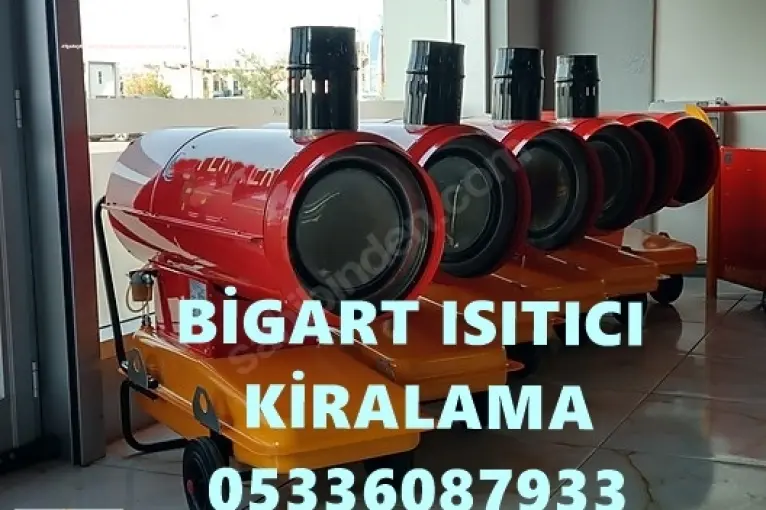 SİVAS ADIYAMAN VE AFYONKARAHİSAR İNŞAAT MAZOTLU ISITICI KİRALAMA FANLI ISITICI